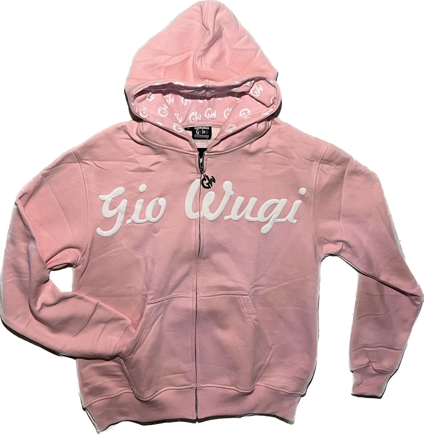 GW Distressed Back Hoodie (Pink)
